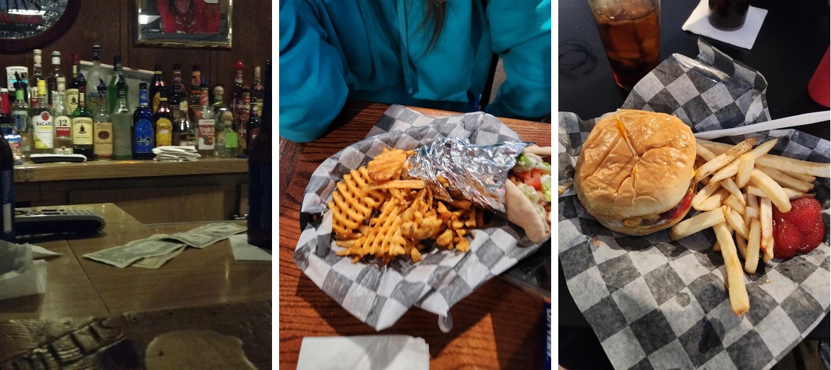 BJ'S Bar Menu